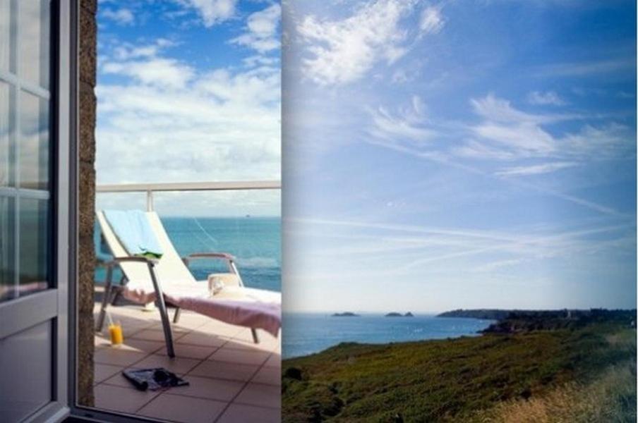 Hotel De La Pointe Du Grouin Cancale Dış mekan fotoğraf