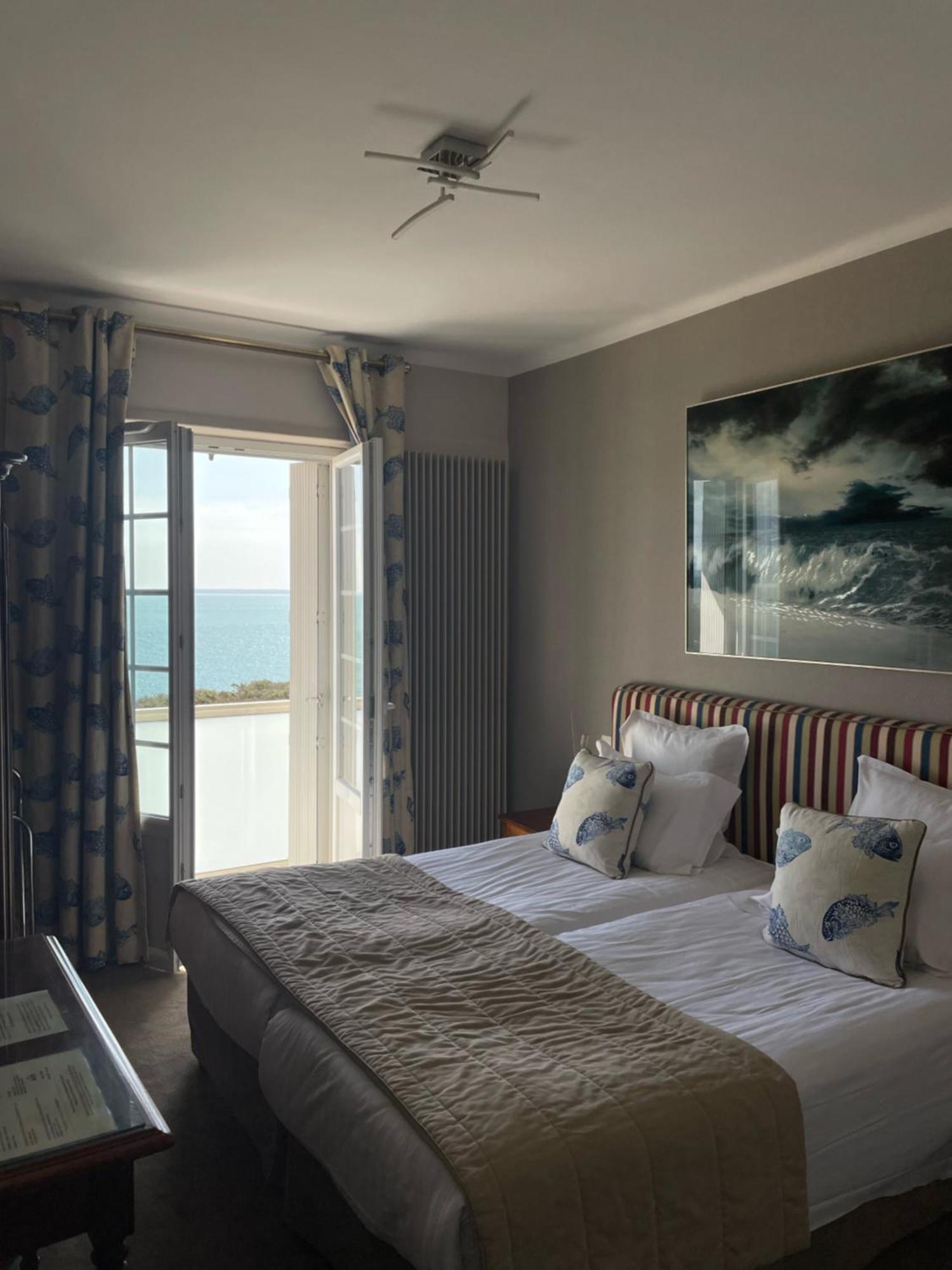 Hotel De La Pointe Du Grouin Cancale Oda fotoğraf