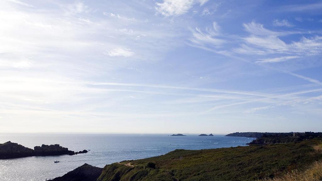 Hotel De La Pointe Du Grouin Cancale Dış mekan fotoğraf